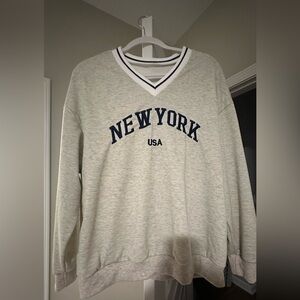 New York Shein Pullover